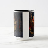 Tasse 2 Couleurs La Dame et le Dragon (Centre)