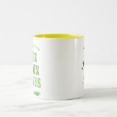 Tasse 2 Couleurs La déesse du jardin vert dit (Centre)