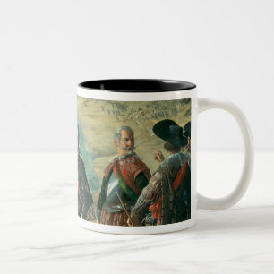 Tasse 2 Couleurs La défense de Cadix contre l'anglais, 1634