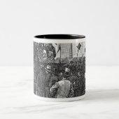 Tasse 2 Couleurs La démonstration de Chartist sur Kennington (Centre)