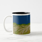 Tasse 2 Couleurs La faille alpine le long de la côte ouest (Gauche)