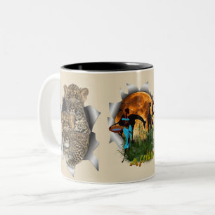 Tasse 2 Couleurs La faune africaine