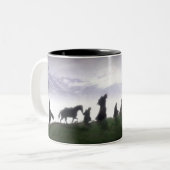 Tasse 2 Couleurs La Fellowship of the Ring (Devant gauche)