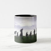Tasse 2 Couleurs La Fellowship of the Ring (Centre)