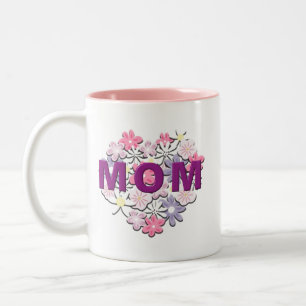 Tasse 2 Couleurs La fête des mères pour maman