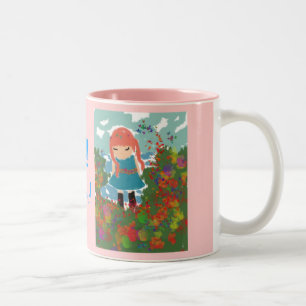 Tasse 2 Couleurs La fille du papa