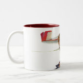 Tasse 2 Couleurs La fille qui a volé des avions (Gauche)