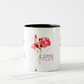 Tasse 2 Couleurs La Flor de Como (Centre)