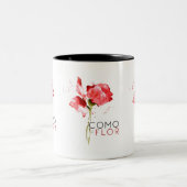 Tasse 2 Couleurs La Flor de Como (Centre)