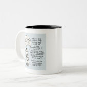 Tasse 2 Couleurs La foi guidera (Devant gauche)