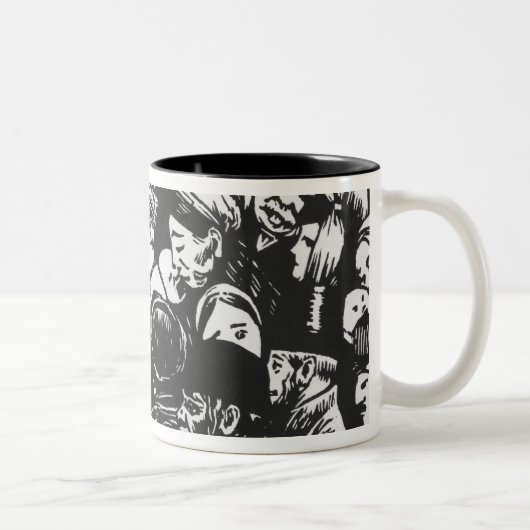 Tasse 2 Couleurs La foule de Paris, 1892 (Droit)