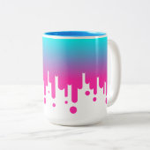 Tasse 2 Couleurs La fusion (Devant droit)