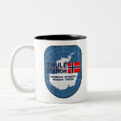 Tasse 2 Couleurs La gare de Thing - Thule (Gauche)