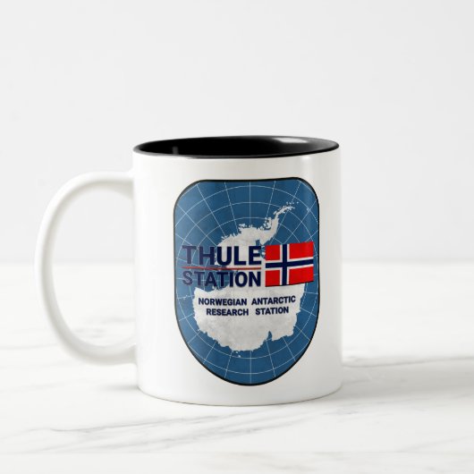 Tasse 2 Couleurs La gare de Thing - Thule (Gauche)