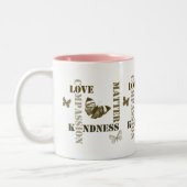 Tasse 2 Couleurs La gentillesse compte (Gauche)