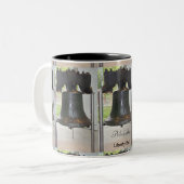 TASSE 2 COULEURS LA GRANDE BELLE DE PHILADELPHIE (Devant gauche)