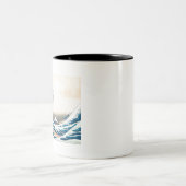 Tasse 2 Couleurs La Grande Vague de Kanagawa (Centre)