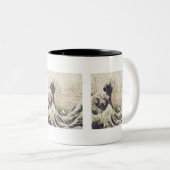 Tasse 2 Couleurs La Grande Vague De Melon Honeydew Belle OEuvre D'A (Devant droit)