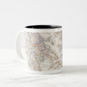 Tasse 2 Couleurs La Grèce antique (Devant gauche)