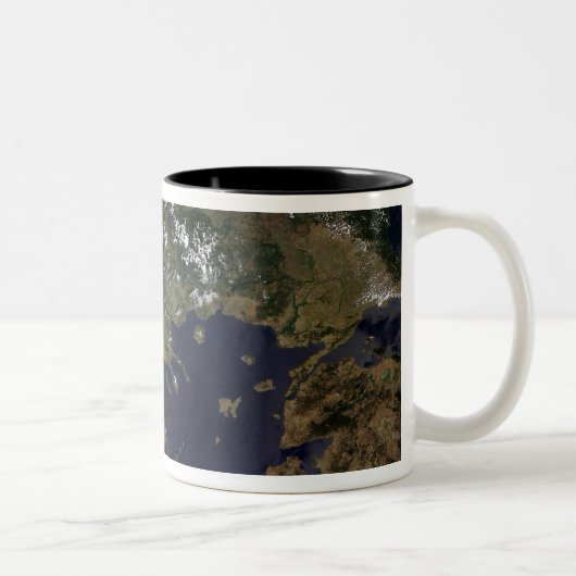 Tasse 2 Couleurs La Grèce et ses pays voisins (Droit)