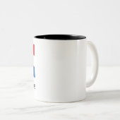 Tasse 2 Couleurs La Hollande (Devant droit)
