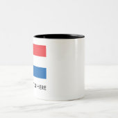 Tasse 2 Couleurs La Hollande (Centre)