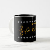 Tasse 2 Couleurs La Jefa Bling (Devant gauche)