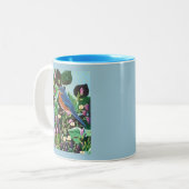Tasse 2 Couleurs La joie de Jam Bluebird (Devant gauche)