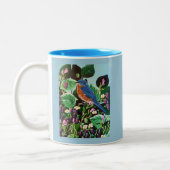 Tasse 2 Couleurs La joie de Jam Bluebird (Gauche)