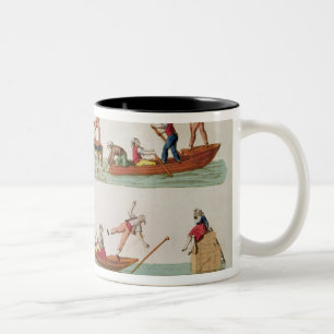 Tasse 2 Couleurs La joute célèbre entre Lancers