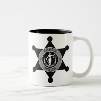 Tasse 2 Couleurs La Karma-Police, arrête cet homme…