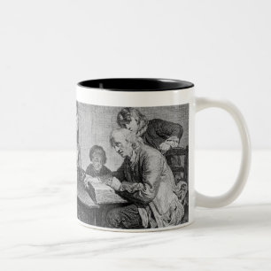 Tasse 2 Couleurs La lecture de la bible