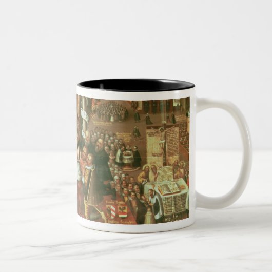 Tasse 2 Couleurs La livraison de la confession d'Augsbourg (Droit)