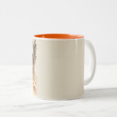 Tasse 2 Couleurs La Longue Attente (Devant droit)