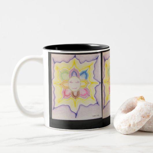 Tasse 2 Couleurs La Lumière Intérieure (Avec donut)