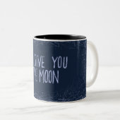 Tasse 2 Couleurs La lune (Devant droit)