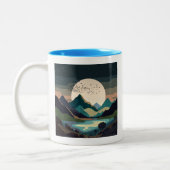 Tasse 2 Couleurs La Lune Sur Le Lac (Gauche)