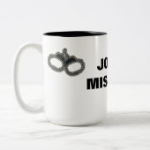 TASSE 2 COULEURS LA MAÎTRESSE DE JOHN (Gauche)