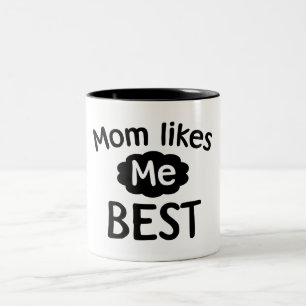 Tasse 2 Couleurs La maman m'aime meilleur