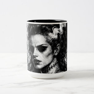 Tasse 2 Couleurs La Mariée de Frankenstein — Ressuscitée par BurnsI
