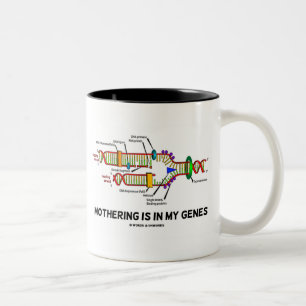 Tasse 2 Couleurs La maternité est dans mes gènes (réplication de l'