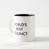 Tasse 2 Couleurs La meilleure adjonction du monde (Devant gauche)