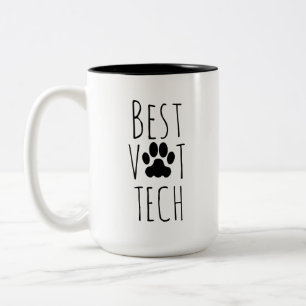 Tasse 2 Couleurs La Meilleure Assistante Vétérinaire Cadeau Charm