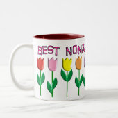 Tasse 2 Couleurs La meilleure conception de tulipes de Forces (Gauche)