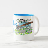 Tasse 2 Couleurs La meilleure maman du monde (Devant droit)