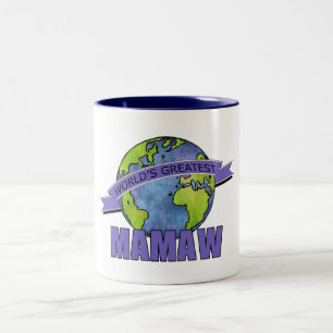 Tasse 2 Couleurs La meilleure Mamaw du monde