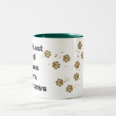 Tasse 2 Couleurs La meilleure saleté (Centre)