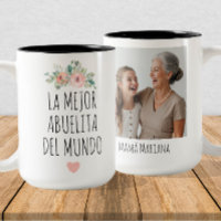 La mejor abuelita del mundo - Photo personnalisée
