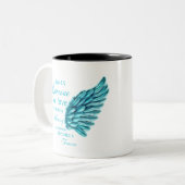 Tasse 2 Couleurs La mémoire devient trésor (Devant gauche)