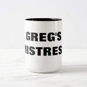 TASSE 2 COULEURS LA MISTRESSE DE GREG